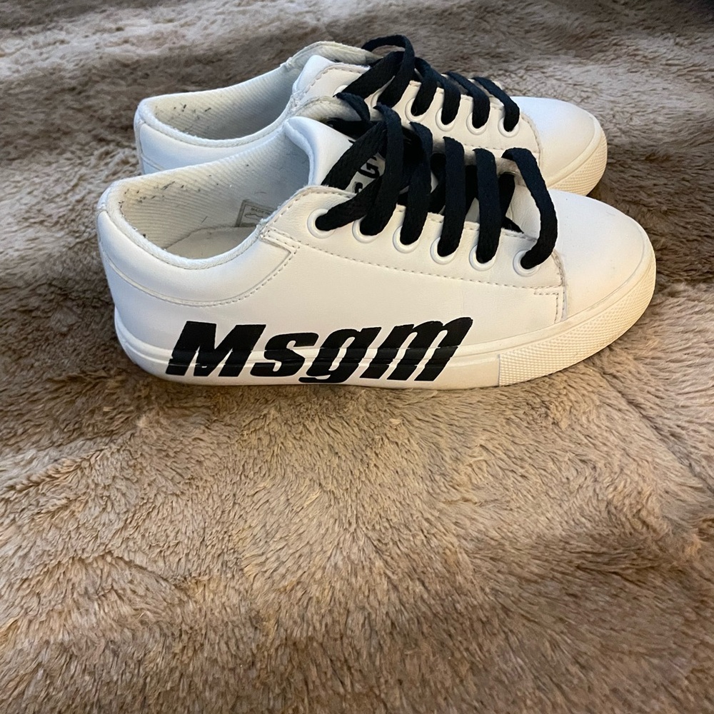 Boys MSGM sneakers fairly new